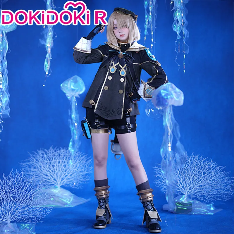 【 Ready For Ship】【Size S-2XL】DokiDoki-R Game Genshin Impact Cosplay Freminet Costume Fontaine