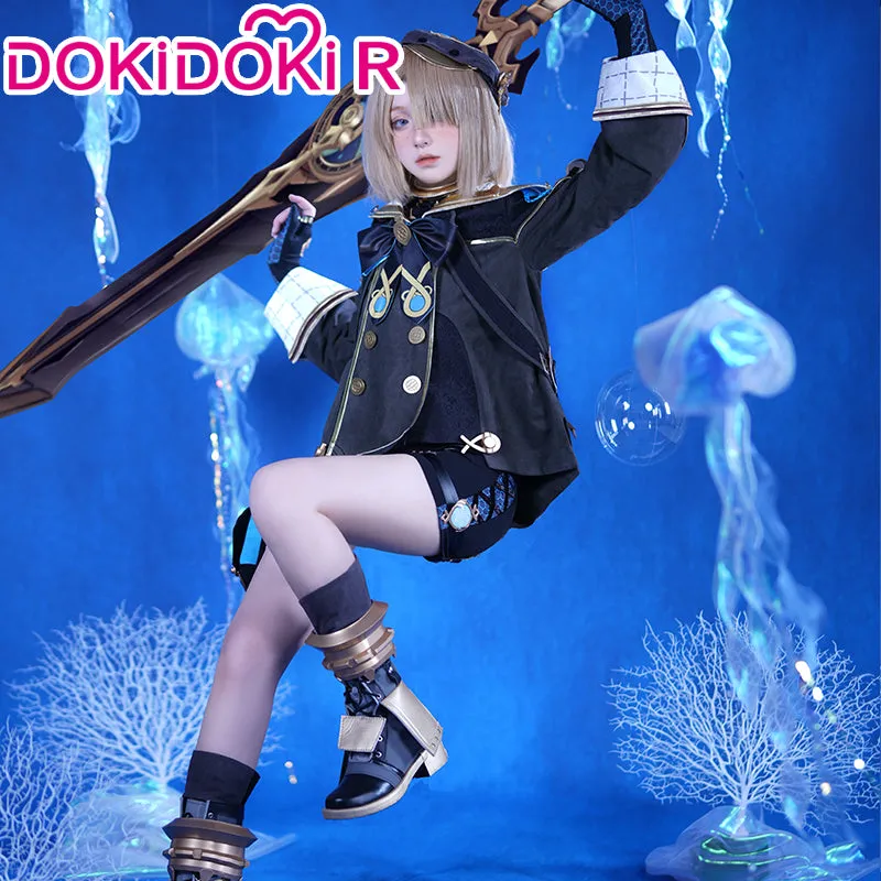 【 Ready For Ship】【Size S-2XL】DokiDoki-R Game Genshin Impact Cosplay Freminet Costume Fontaine