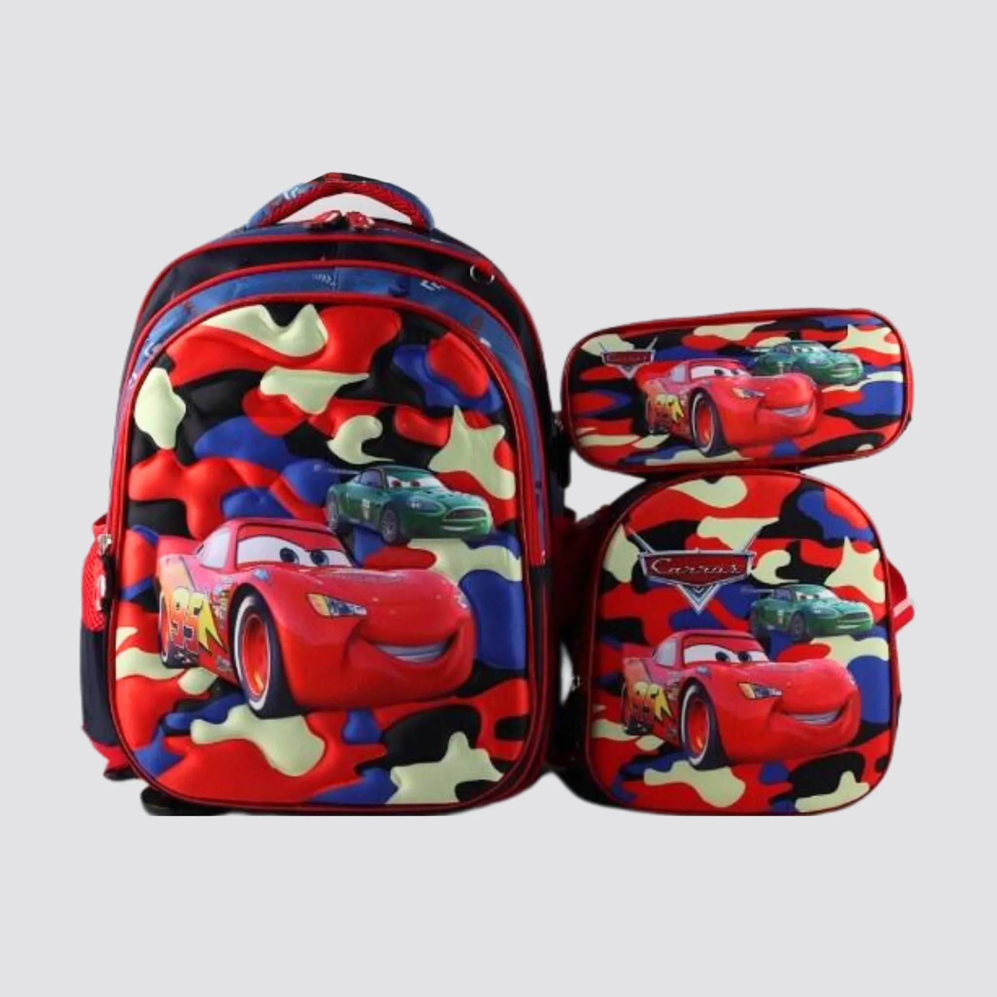 3610 Cars 3-Piece Backpack / Trolley Set