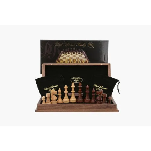 44cm Walnut Chess Set