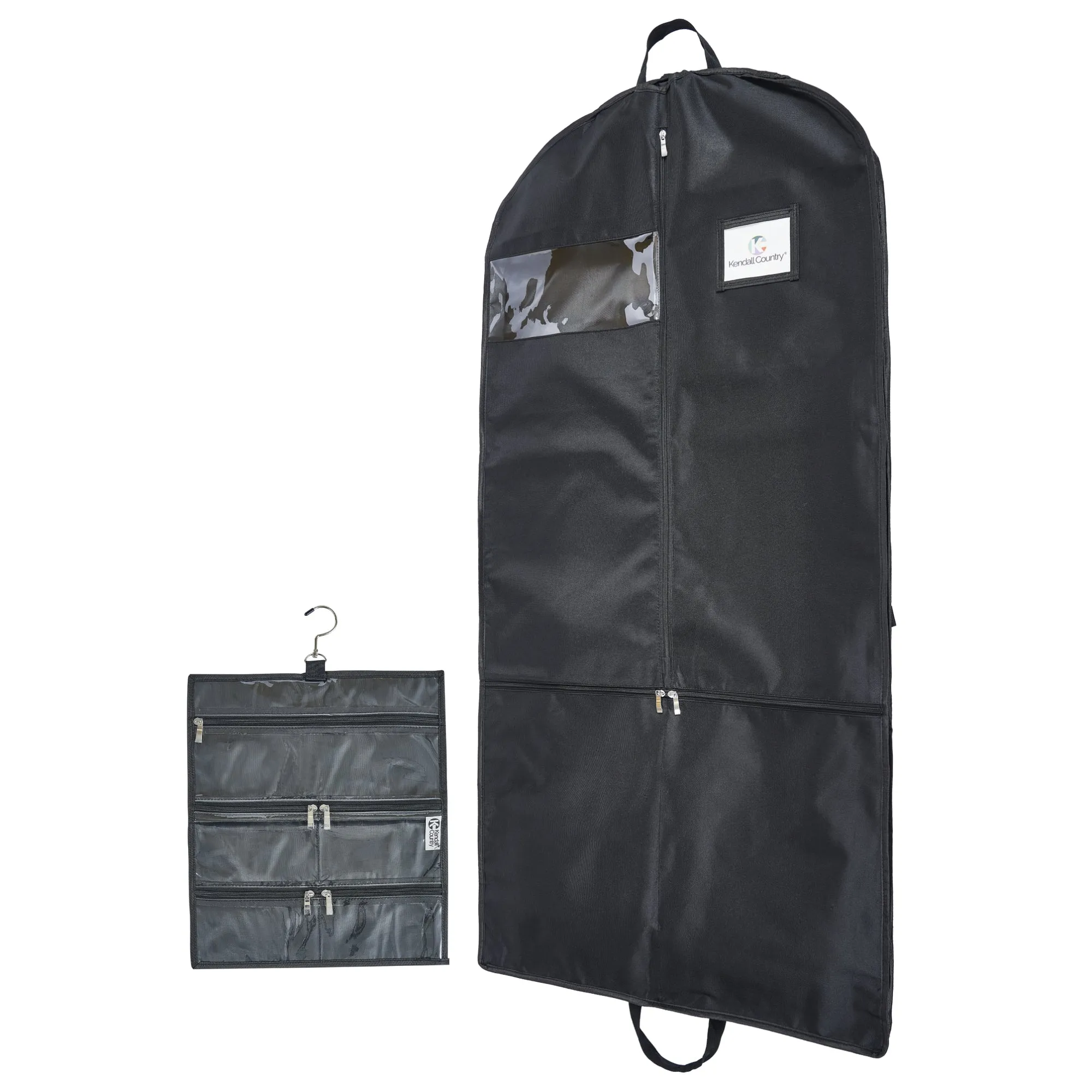 52" Waterproof Garment Bag with Accessory Bag - Raven Black