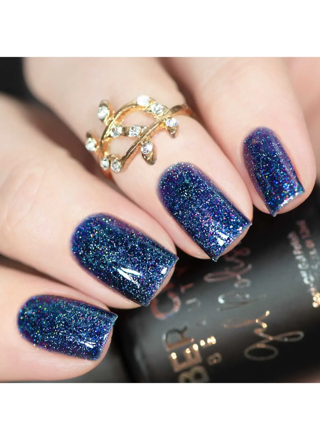 A Crisp Fall Night - Holographic Gel Polish - Uber Chic 12ml