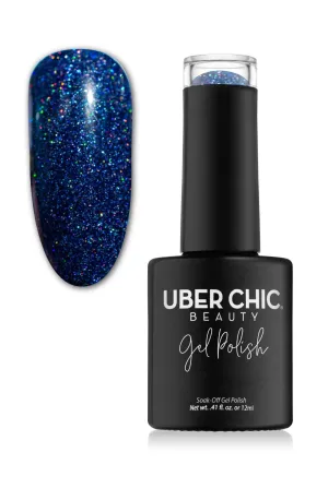 A Crisp Fall Night - Holographic Gel Polish - Uber Chic 12ml