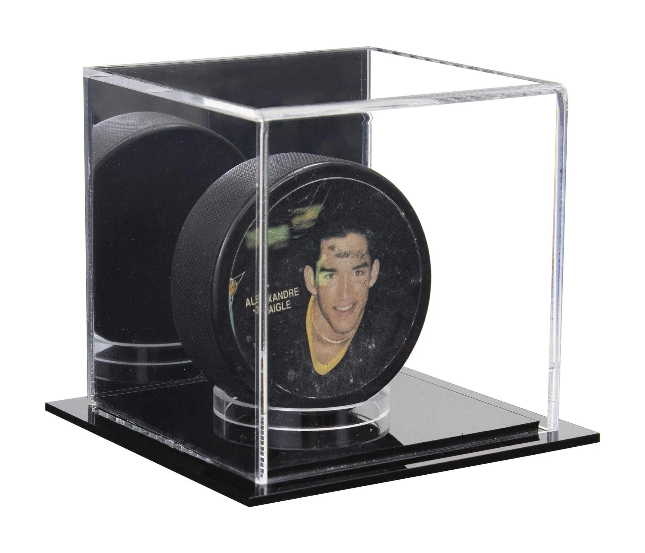 Acrylic Hockey Puck Display Case (B23/A057)