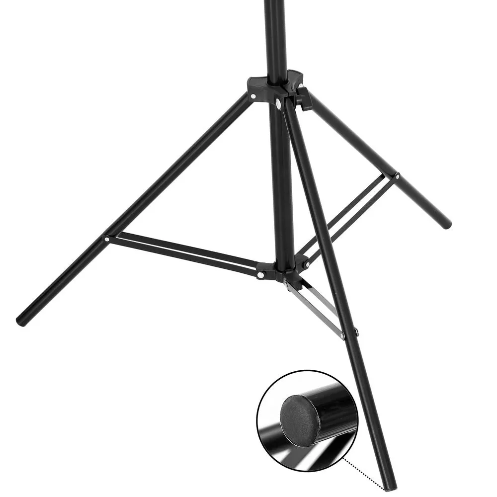 Adjustable Backdrop Stand Kit, Tripod, Metal Frame - 15PC Lightsnap