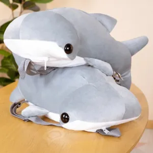 Adorable Hammerhead Shark Plush Backpack for Kids - Soft & Safe!