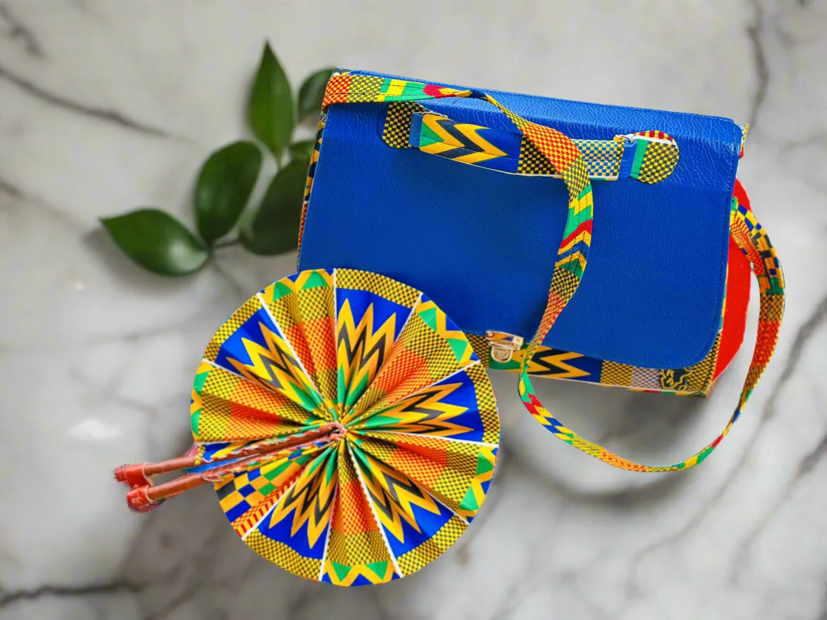 African (Kente) print bag