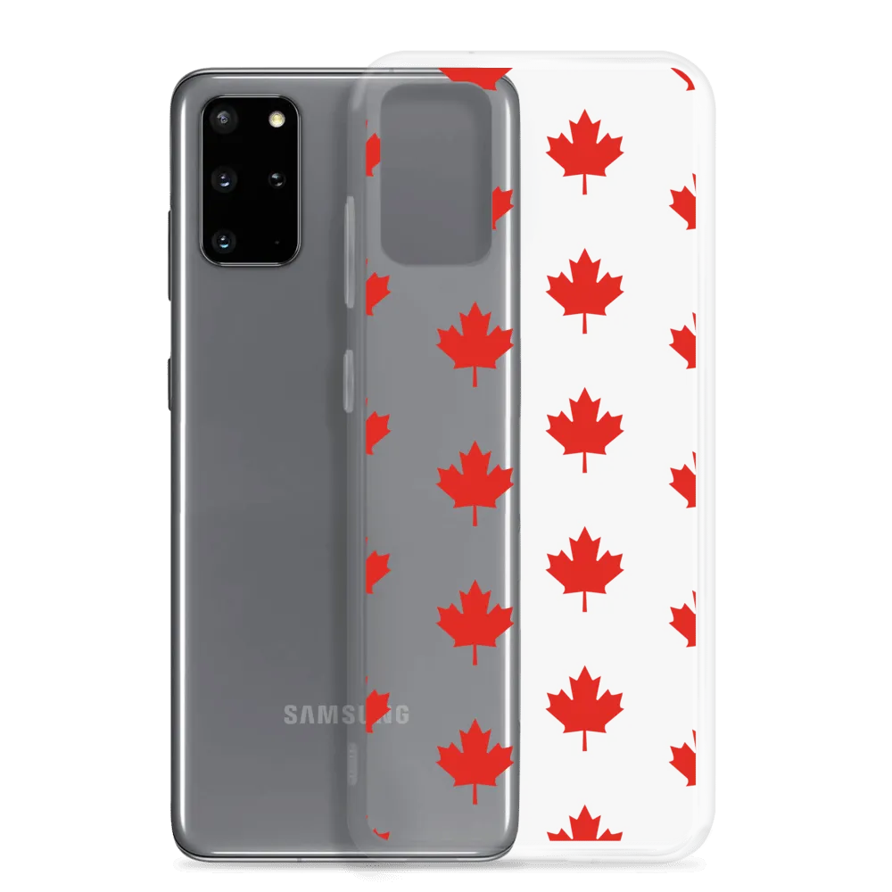 All Maple-Leafed Out Samsung Clear Case