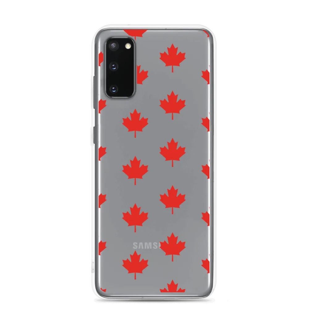 All Maple-Leafed Out Samsung Clear Case