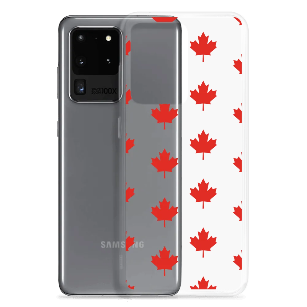 All Maple-Leafed Out Samsung Clear Case