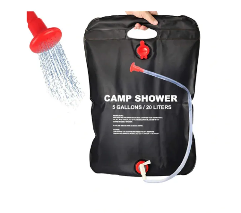 All Season Camping and Hiking Shower Backpack