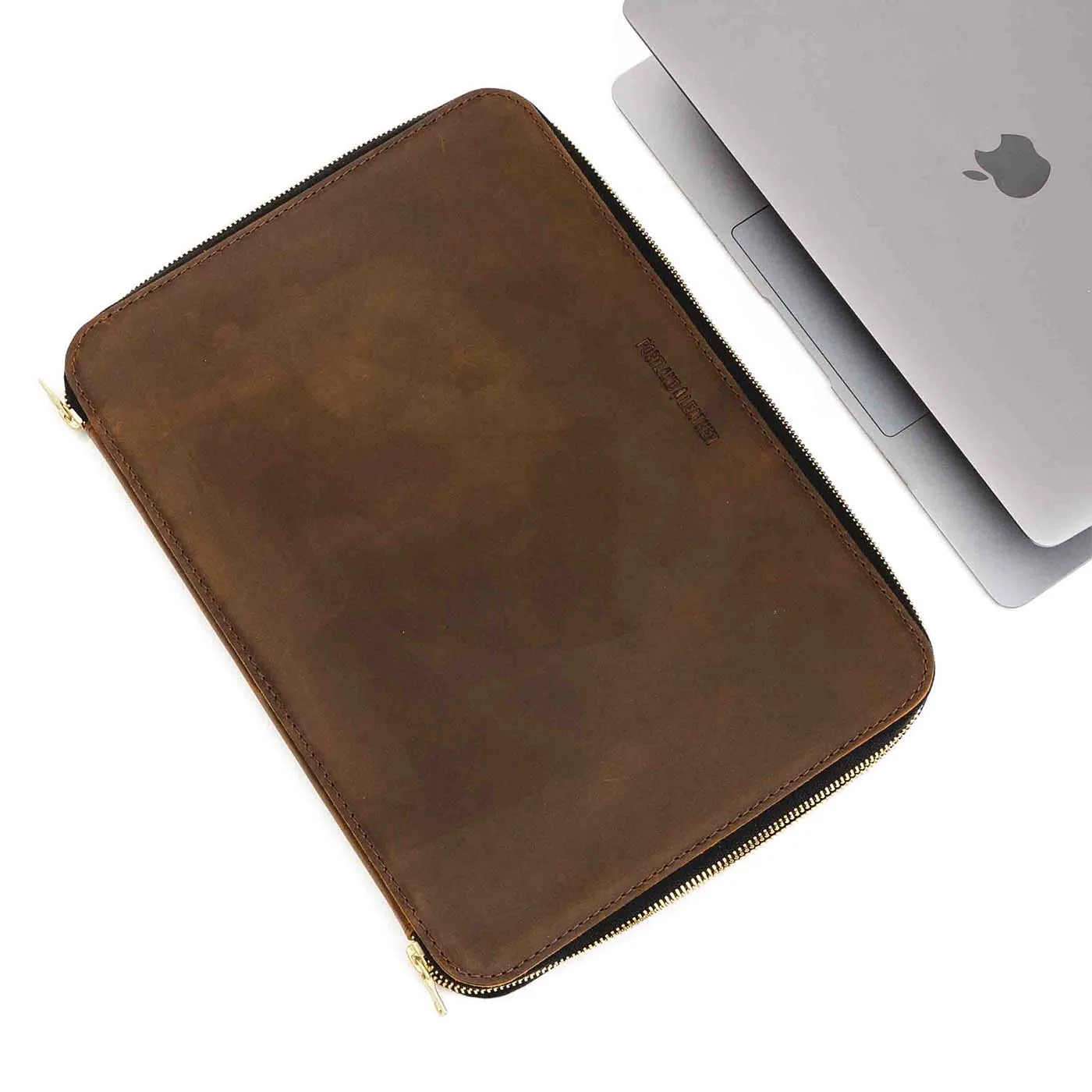 'Almost Perfect' Double Zip Macbook Case