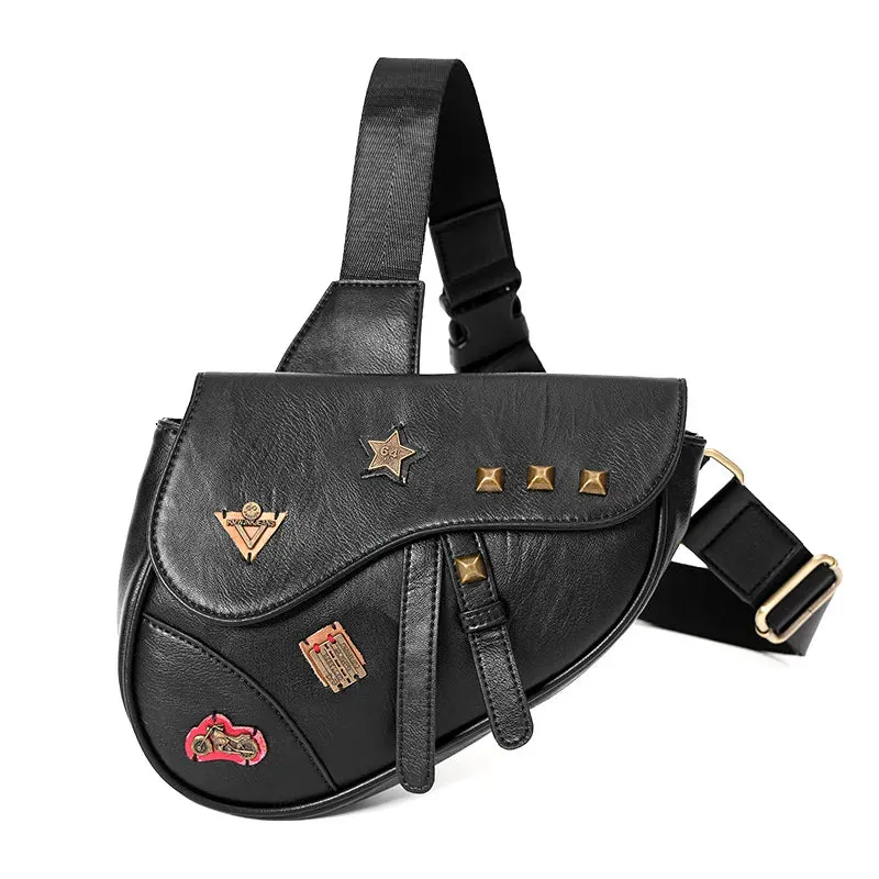 ALR™ Rivet Badge Crossbody Bag