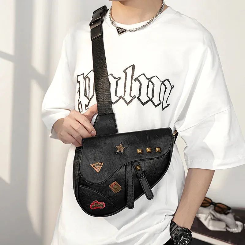 ALR™ Rivet Badge Crossbody Bag