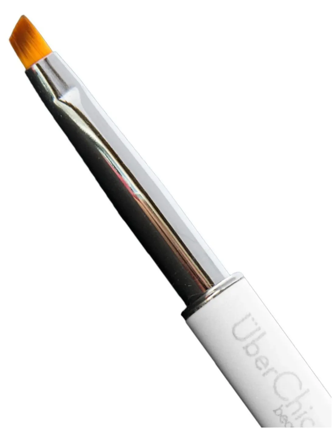 Angled Clean Up Brush (White) - Uber Chic