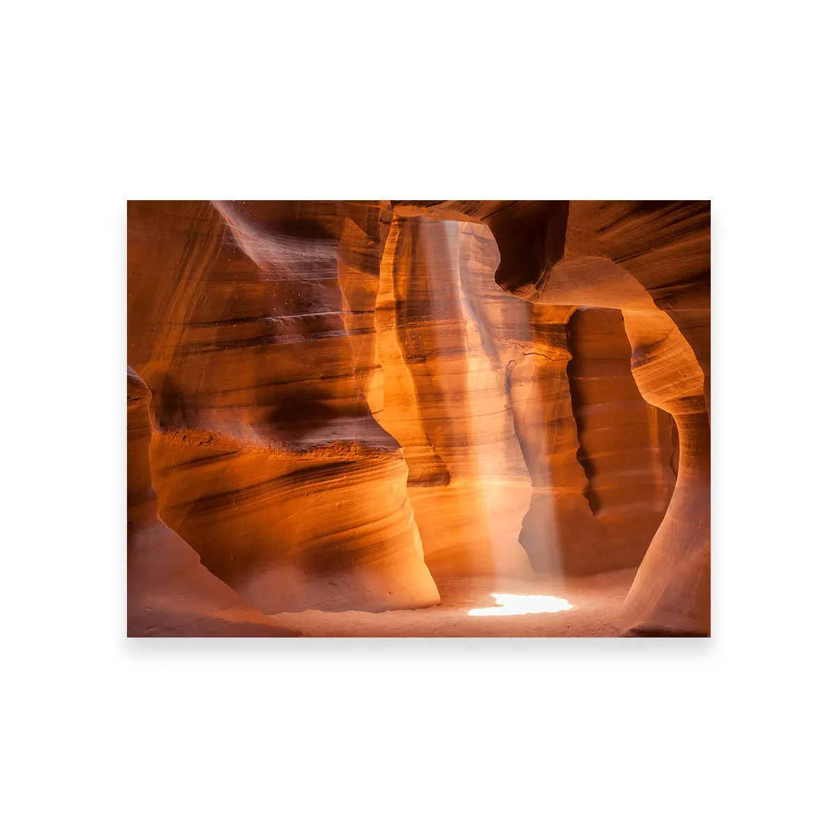 Antelope Canyon Gorgeous Lightbeam Wall Art