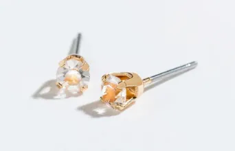 April Crystal Stud Earrings