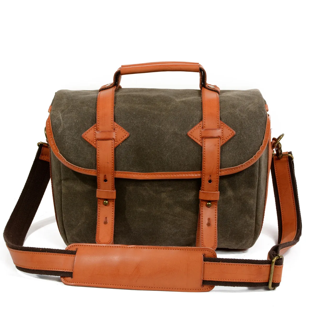 Arxus new retro canvas bag men and women Messenger bag shoulder Canon camera bag