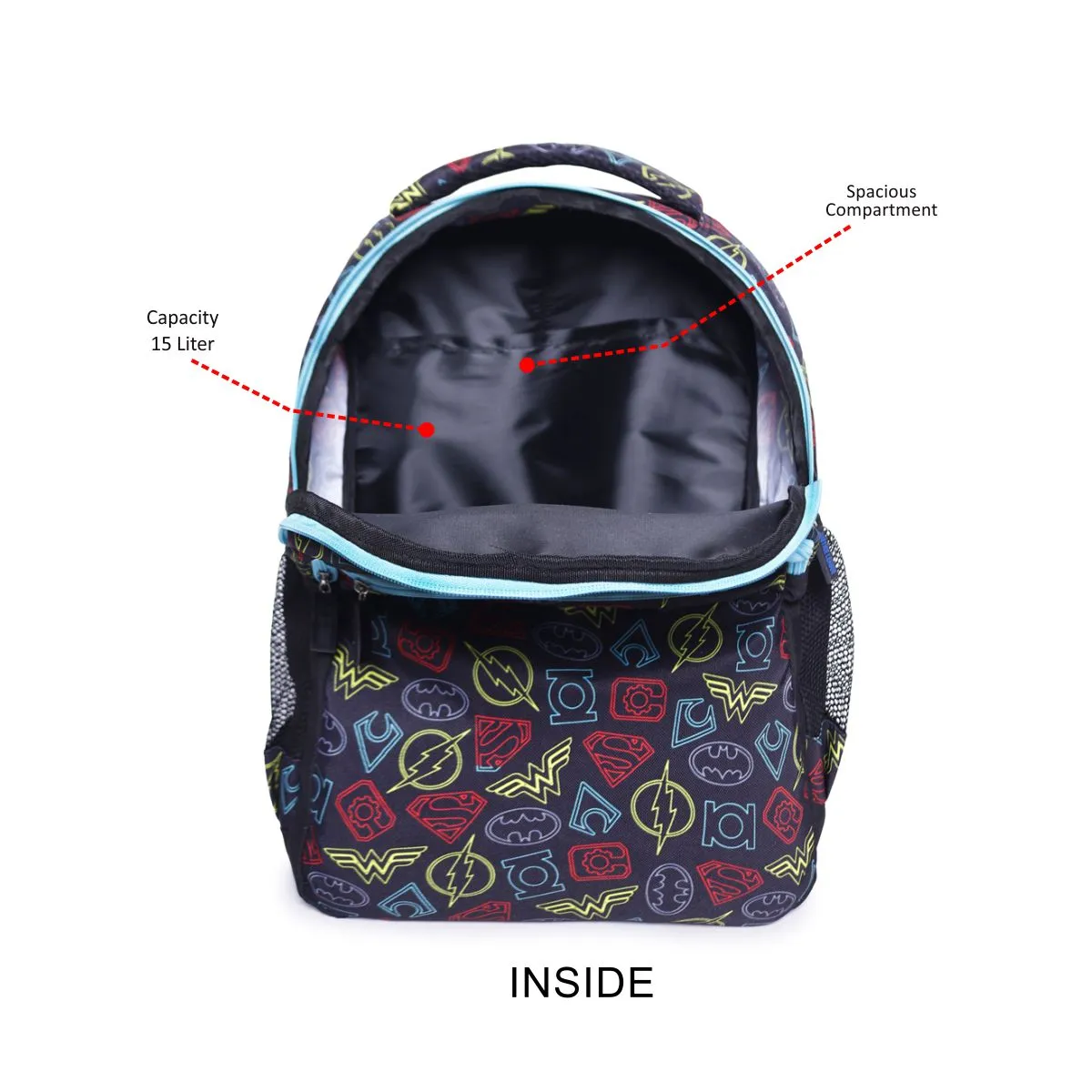 ASTRID Black Color Print  Back Pack