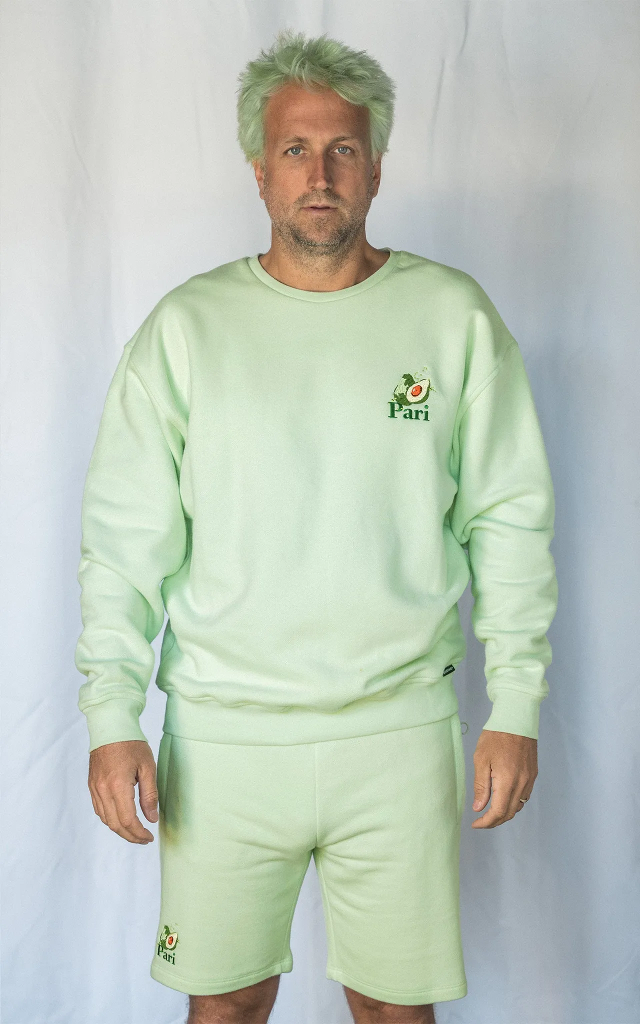 AVOCADO PASTEL CLUB CREWNECK