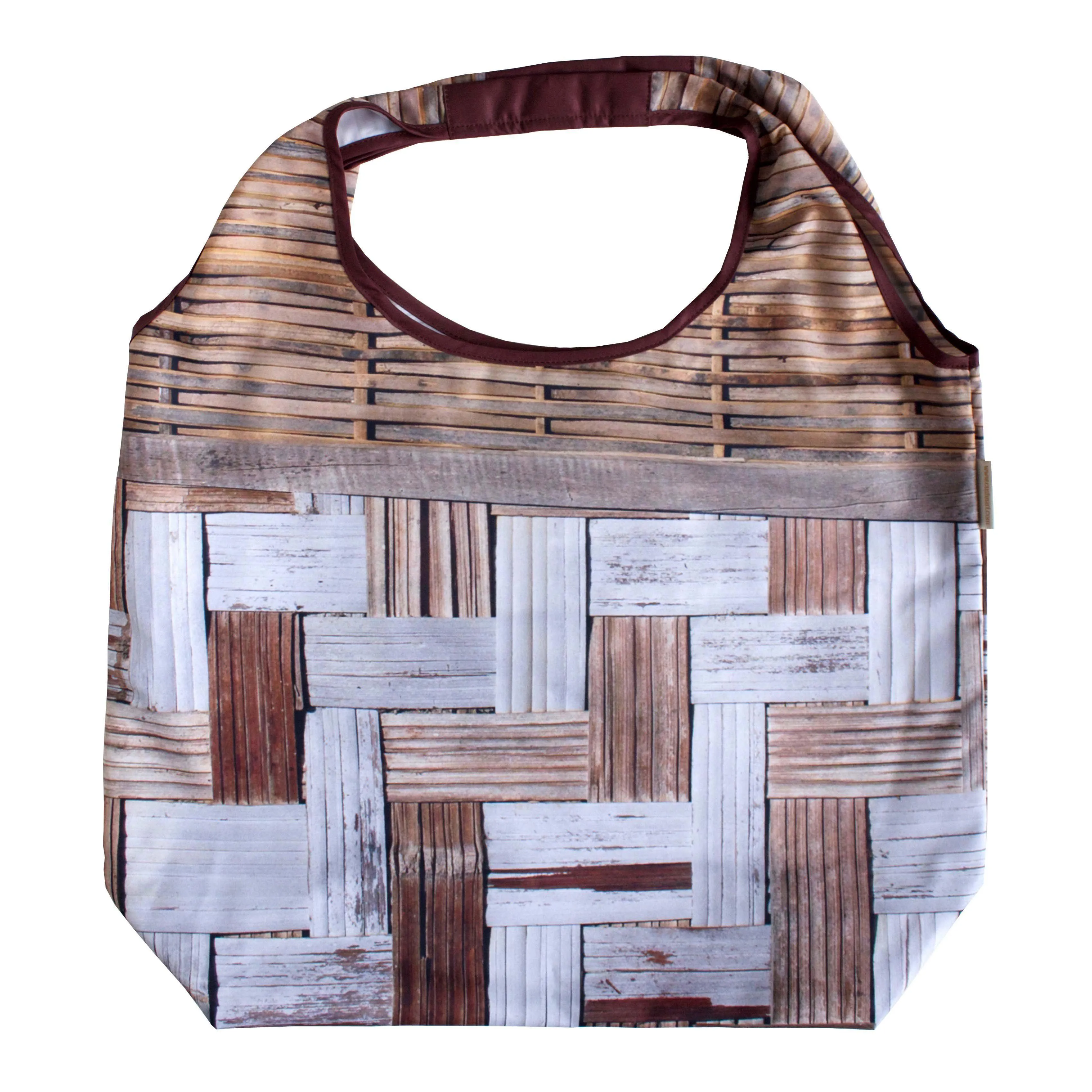 Bamboo Wall Foldable Tote Bag