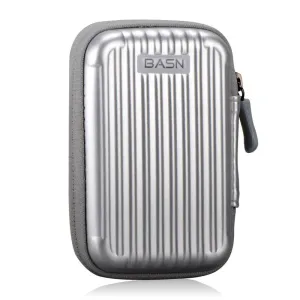 BASN CS100 Headphones Carrying Case  (Silver)