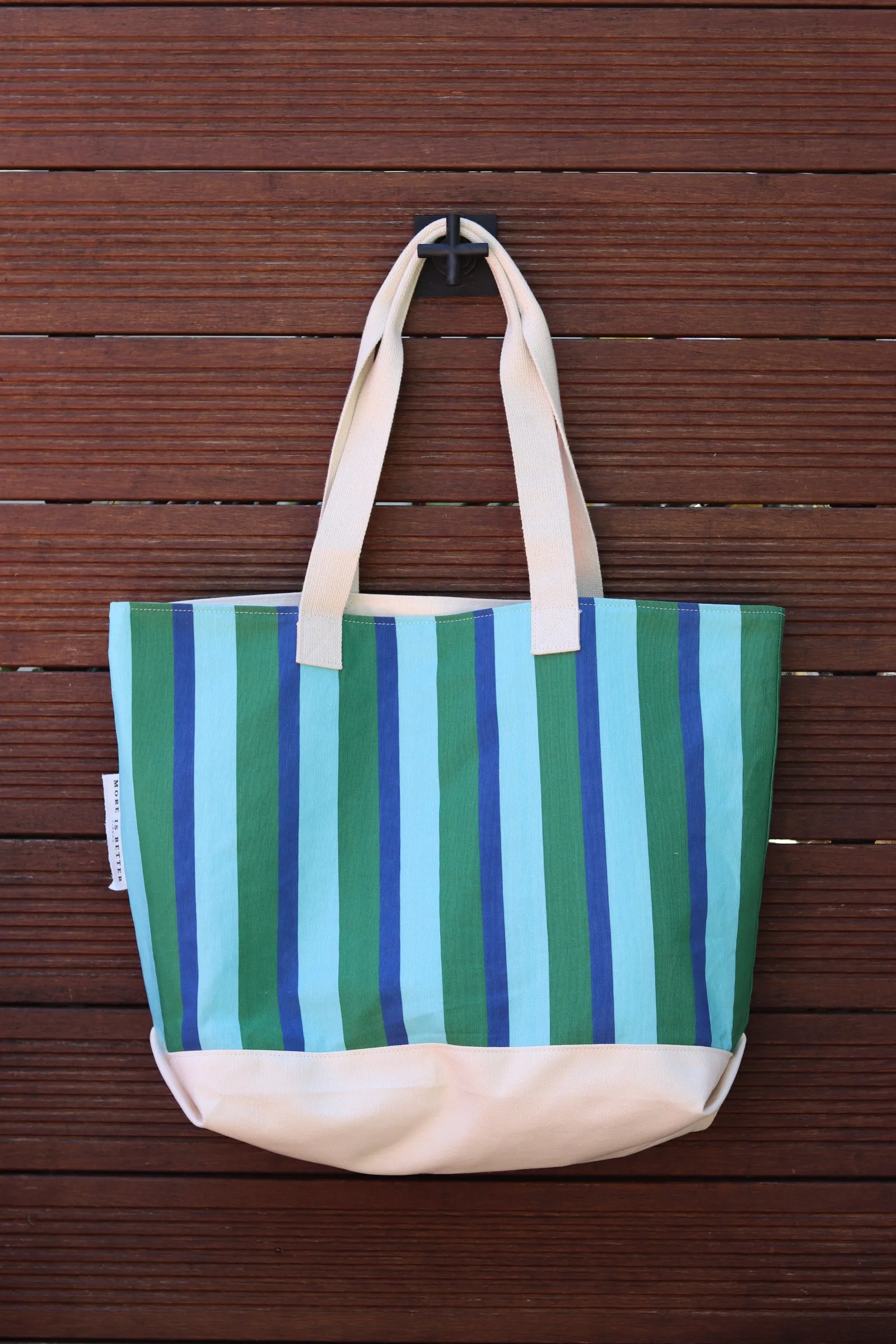 Beach bag blue