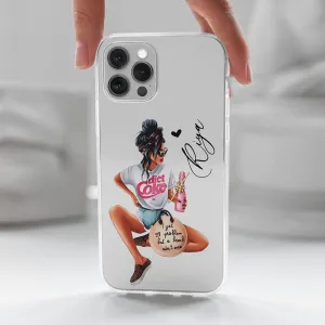 Beach Mode Transparent Silicone case