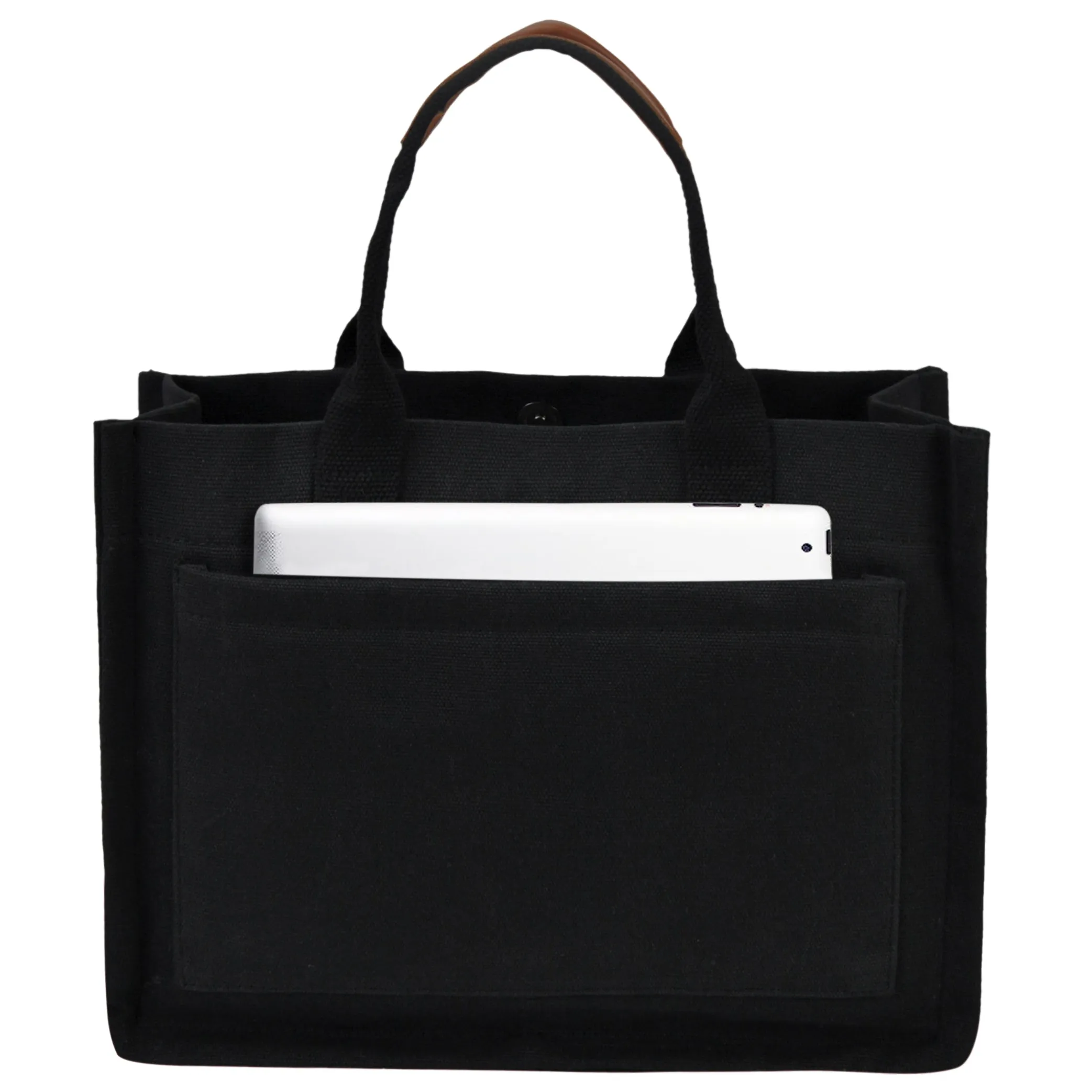 Black NGIL Large Canvas Tote Bag