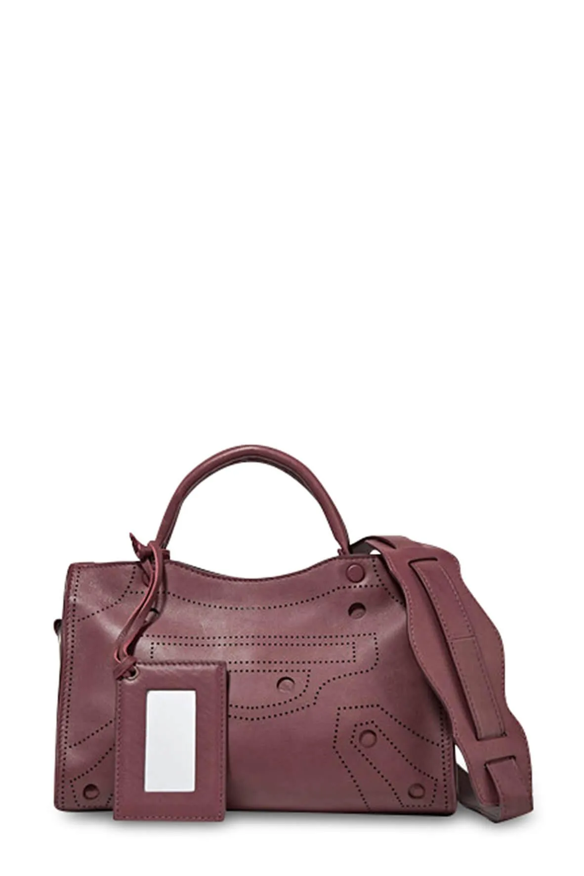 Blackout Mini City Bag Maroon