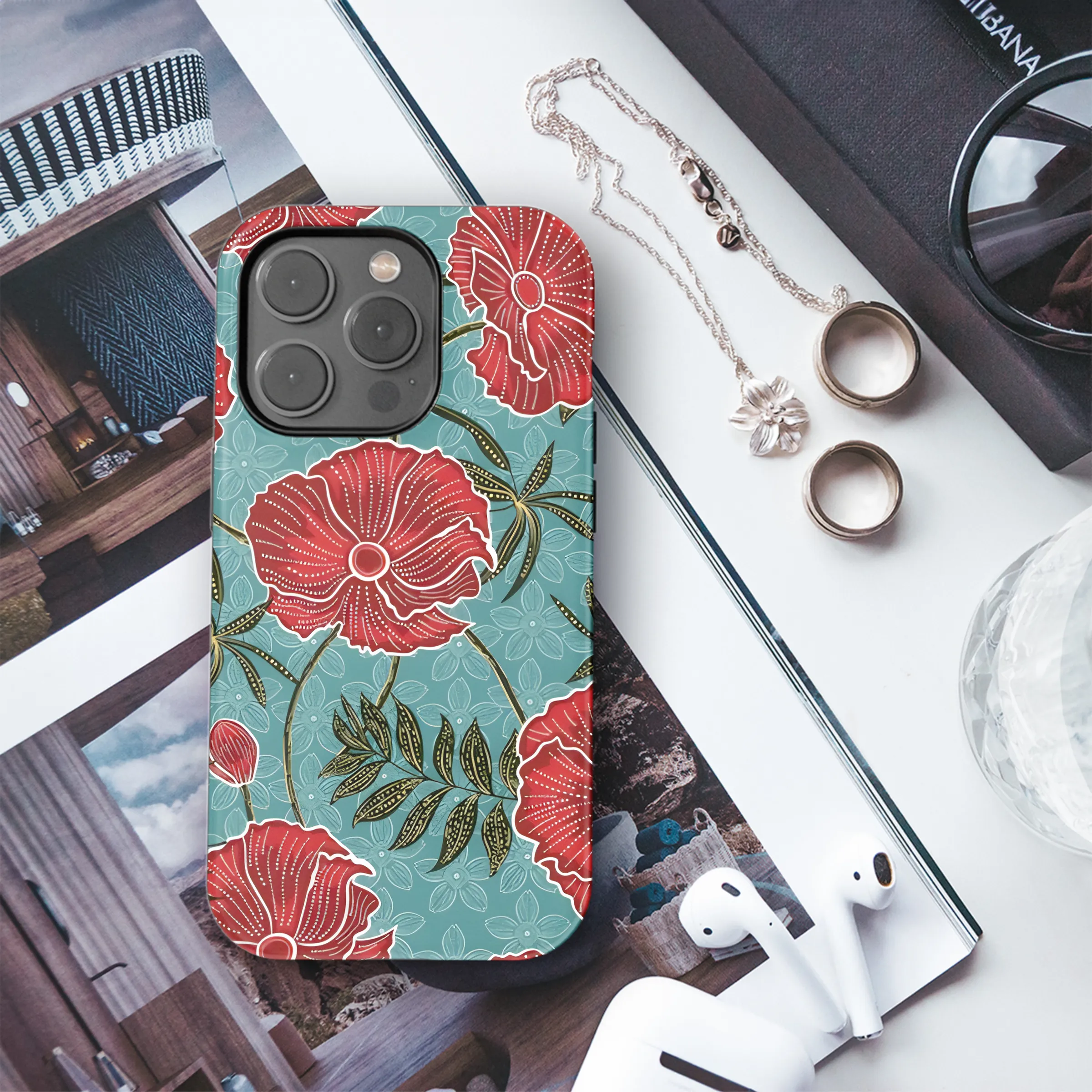 Bohemian Bali Inspired Phone Case iPhone Samsung Cover Pixel 3792