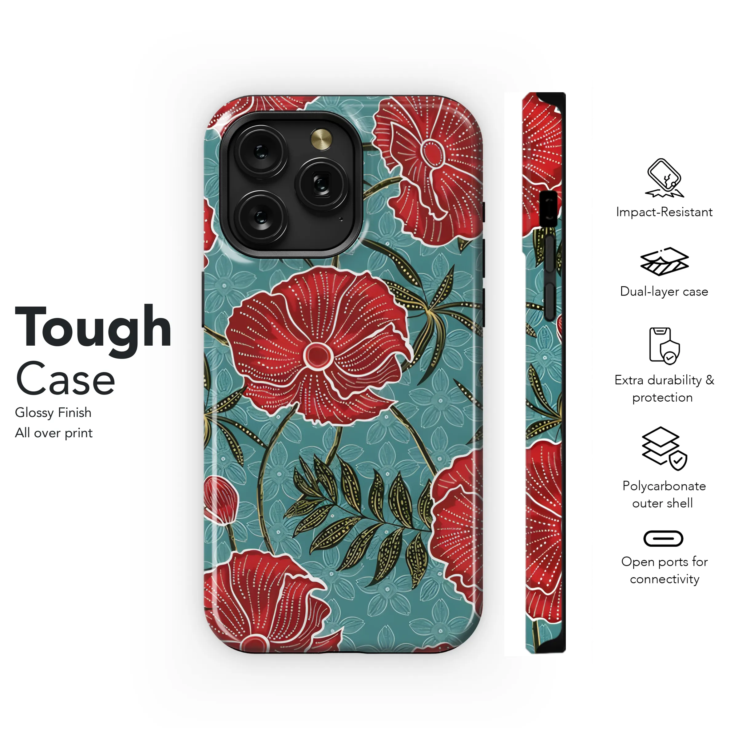 Bohemian Bali Inspired Phone Case iPhone Samsung Cover Pixel 3792