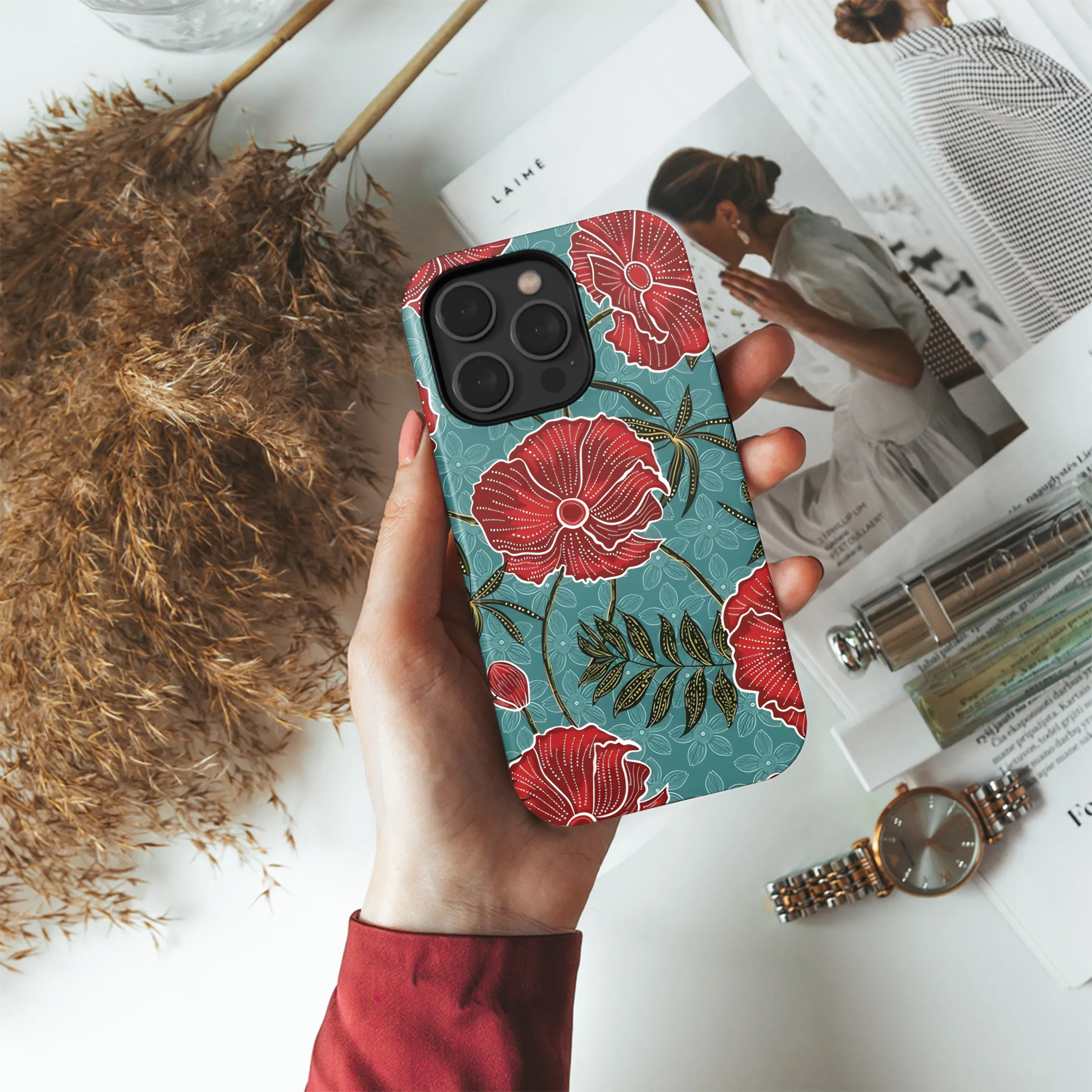 Bohemian Bali Inspired Phone Case iPhone Samsung Cover Pixel 3792