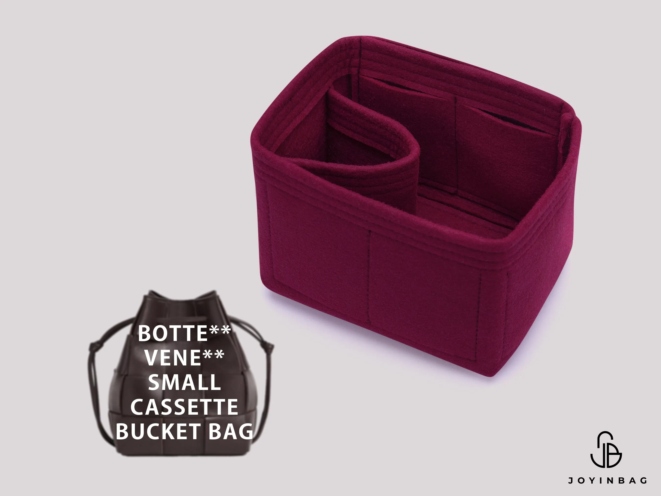 Botte. Vene. Small Cassette Bucket Bag Insert