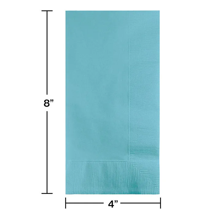 Bulk Pastel Blue 2 Ply Dinner Napkins (600 per Case)