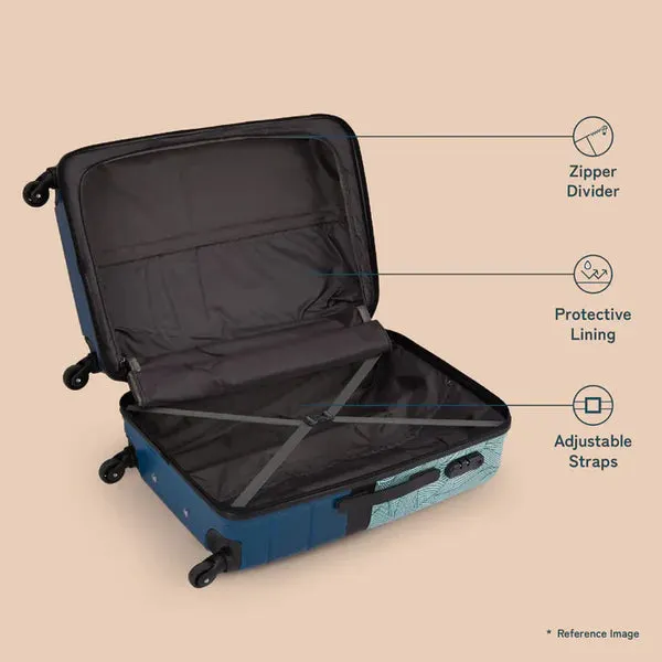 Calangute Tides Raahi Trolley Bag Combo (Medium & Large)