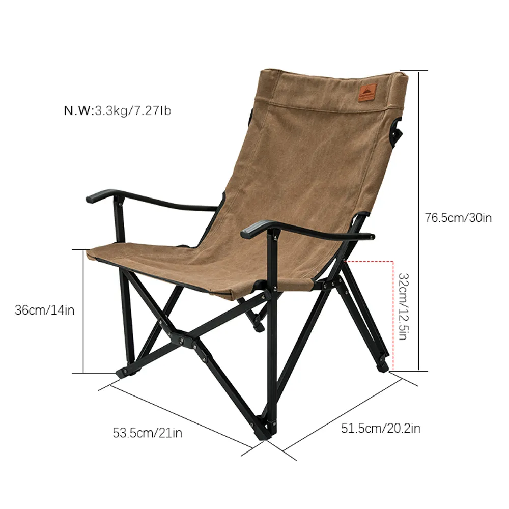 Campingmoon Foldable Camping Chair