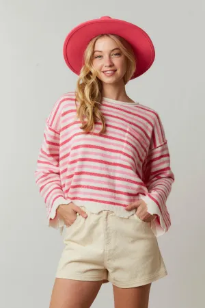 Candy Cane Stripe Sweater