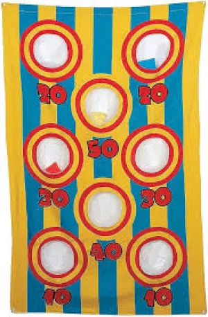 Canvas Bean Bag Toss Game