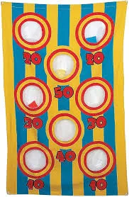 Canvas Bean Bag Toss Game