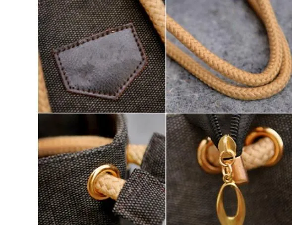 Canvas Rope Bag