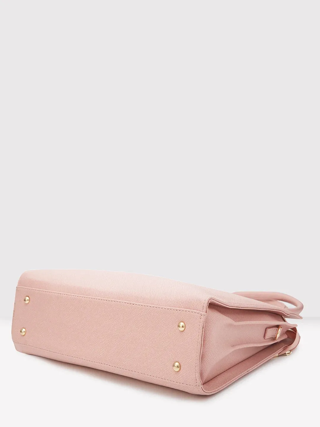 Caprese Demi Laptop Satchel Extra Large Blush