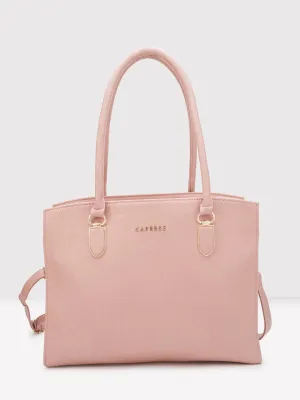 Caprese Demi Laptop Satchel Extra Large Blush