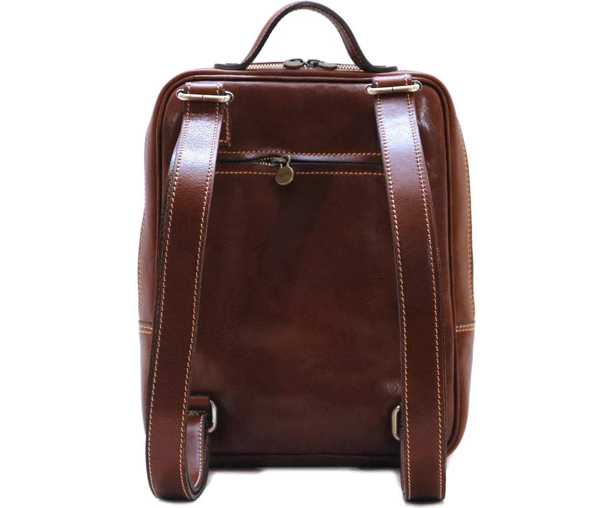 Cenzo Leather Backpack