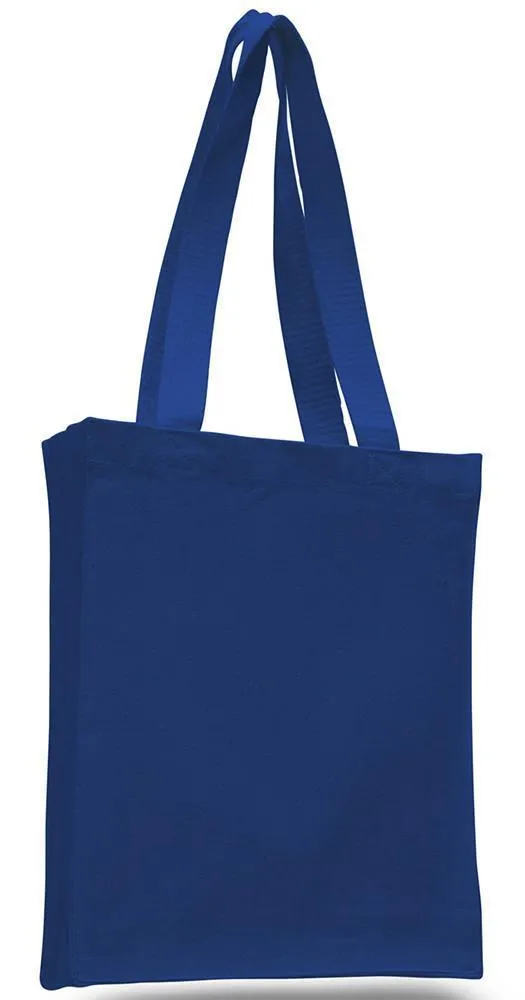 Cheap Canvas Tote Bag / Book Bag with Gusset