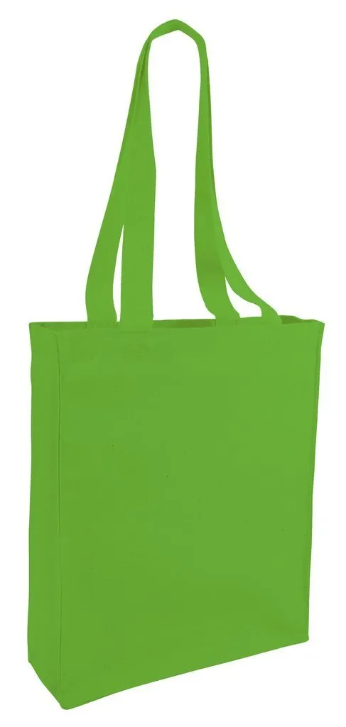 Cheap Canvas Tote Bag / Book Bag with Gusset