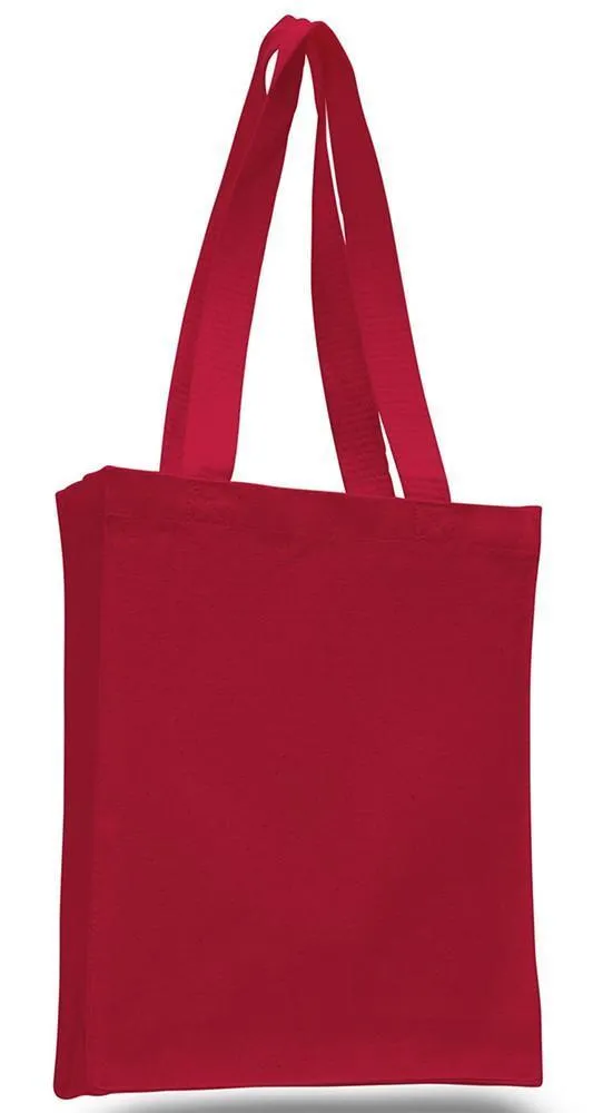 Cheap Canvas Tote Bag / Book Bag with Gusset