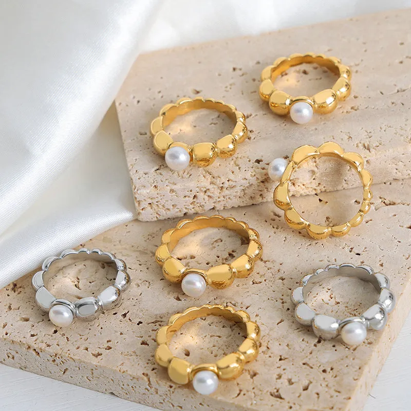 Chic Freshwater Pearl Ring