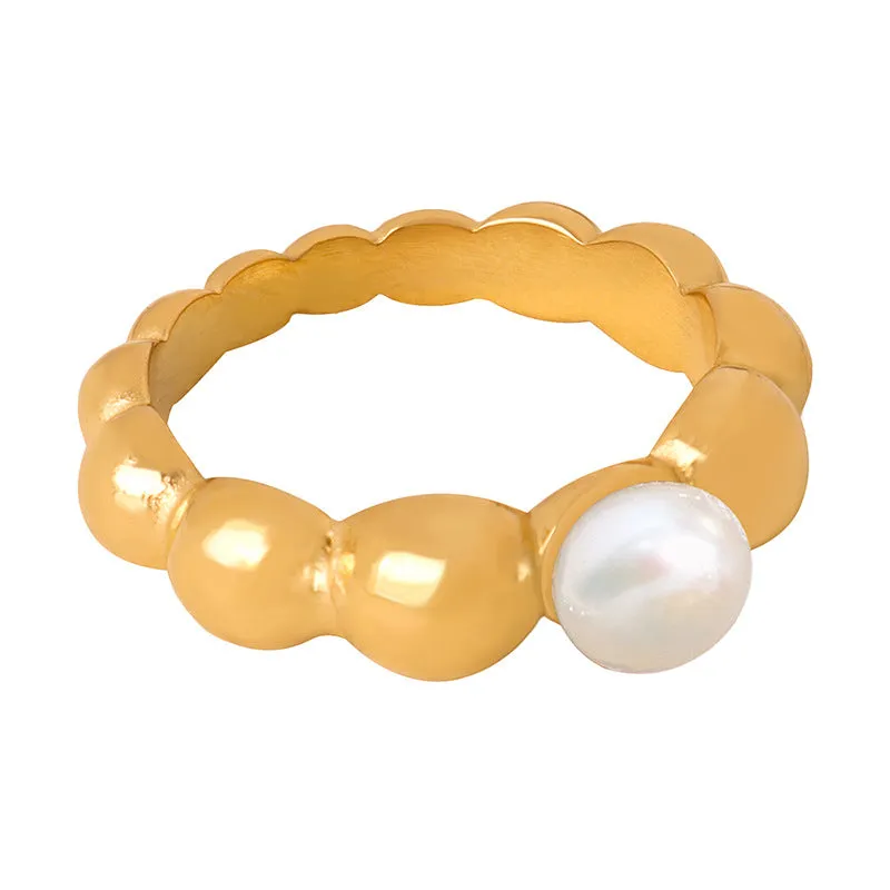 Chic Freshwater Pearl Ring