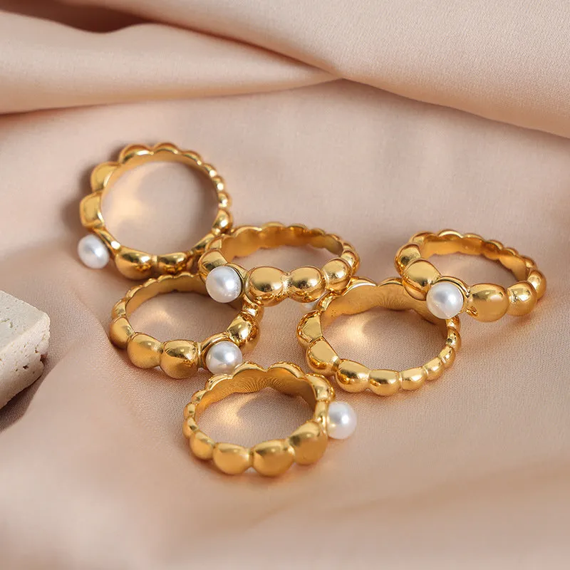 Chic Freshwater Pearl Ring